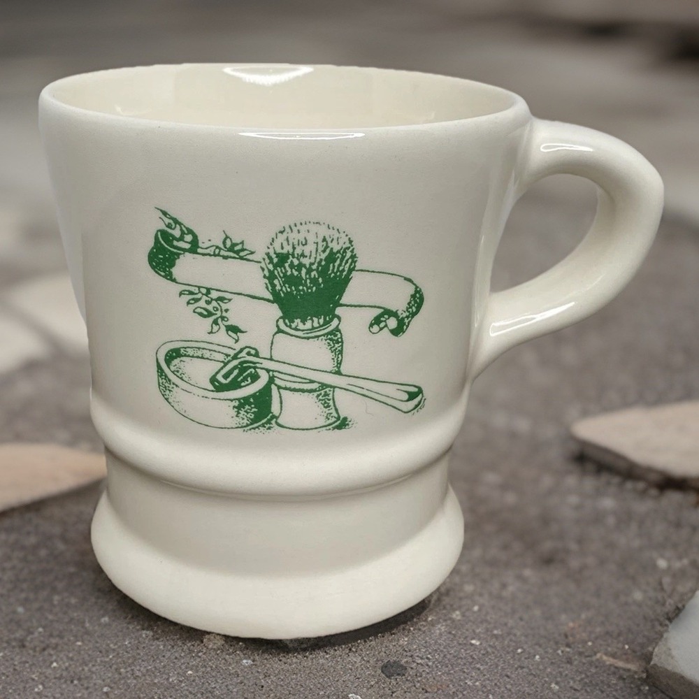Colonel Conk Old Fashioned Shaving Soap Mug Porcelain Small 4 x 3.25
